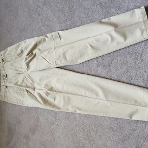 Men's structure pleated front slacks